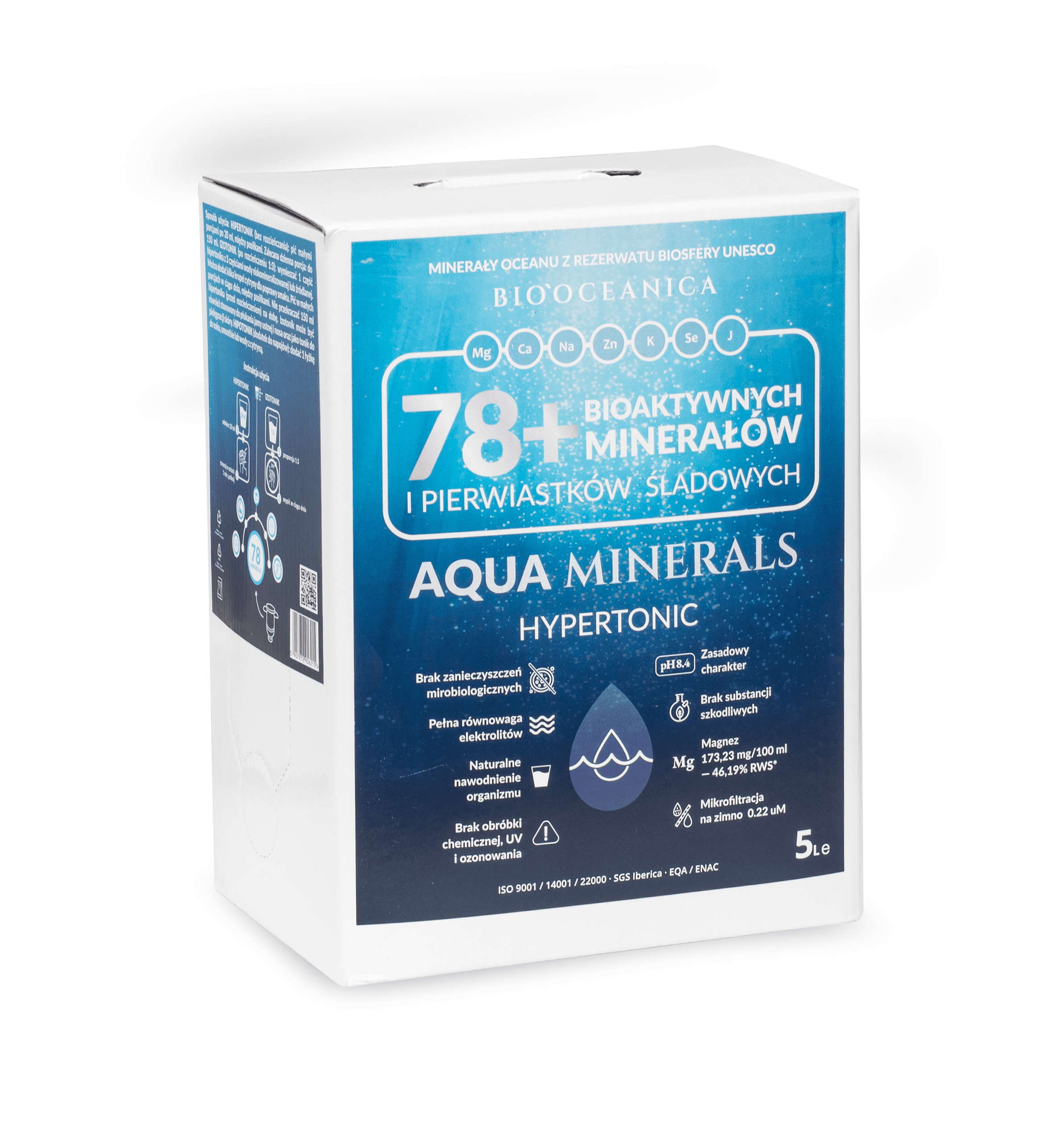 opakowanie produktu Aqua Minerals 78+