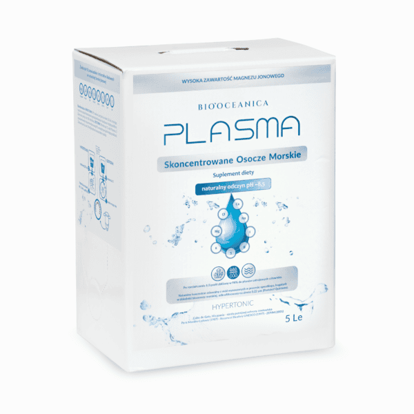 Opakowanie Plasma 5L z motywem wody